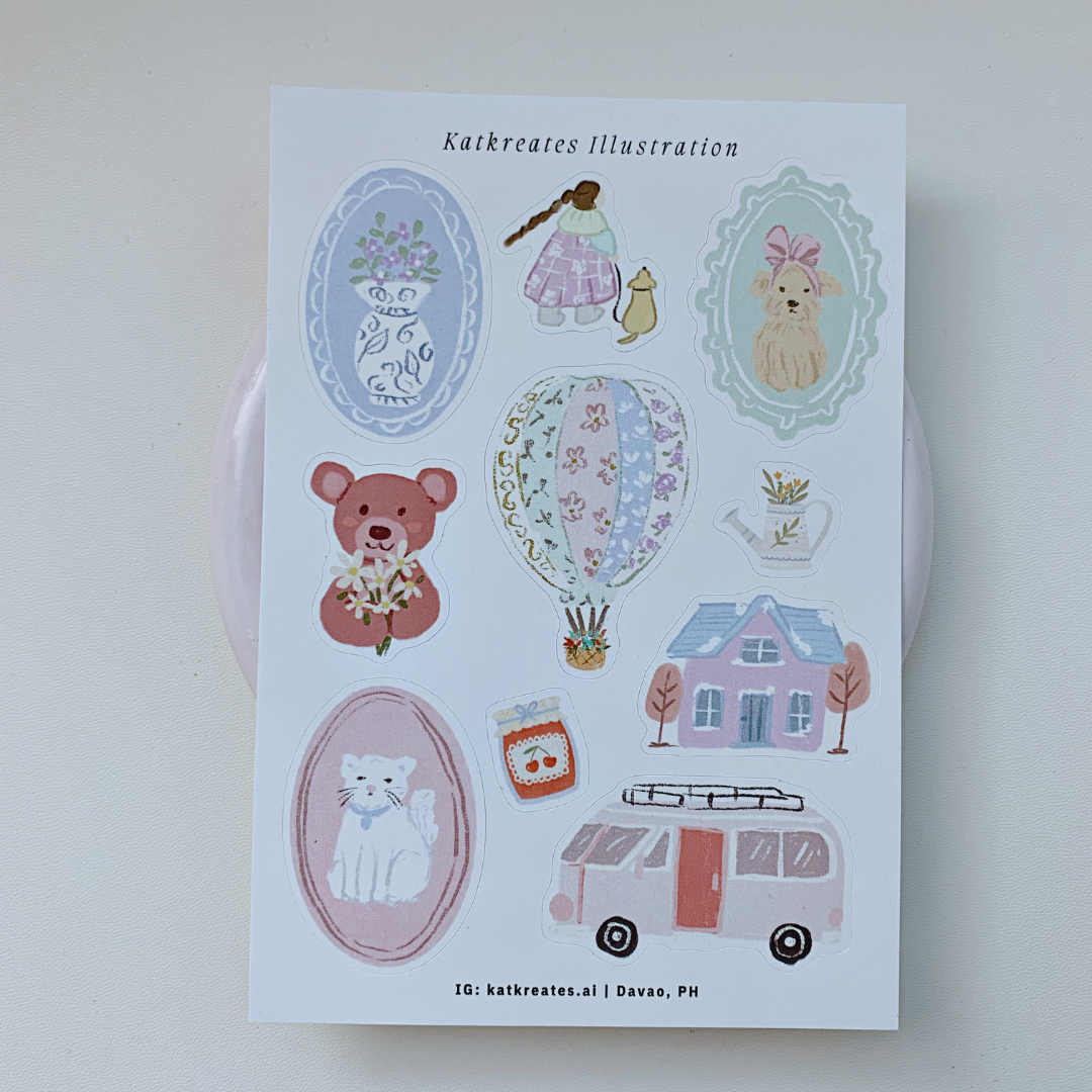 Camp Sticker Sheet
