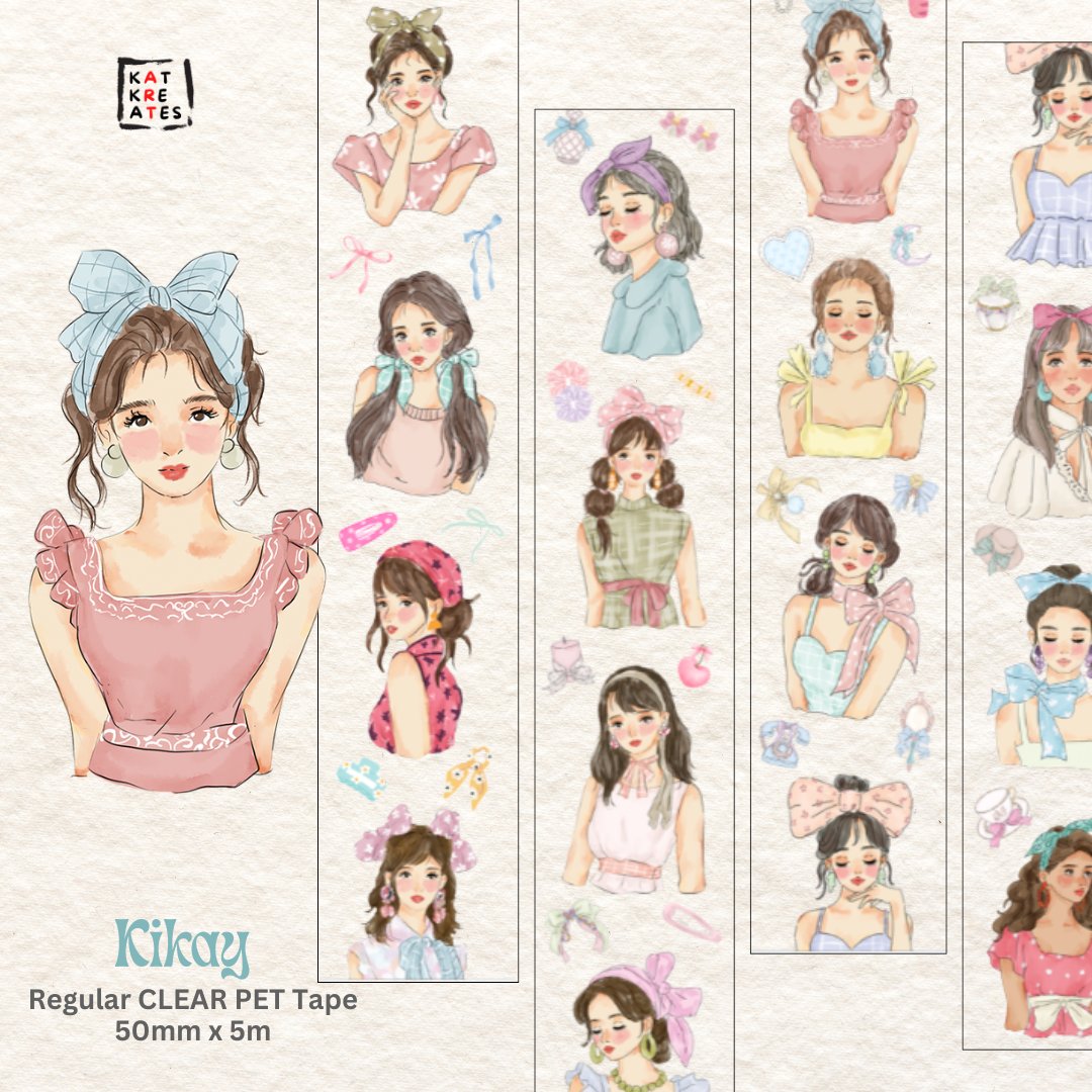 PRE-ORDER - KIKAY Clear Pet Tape