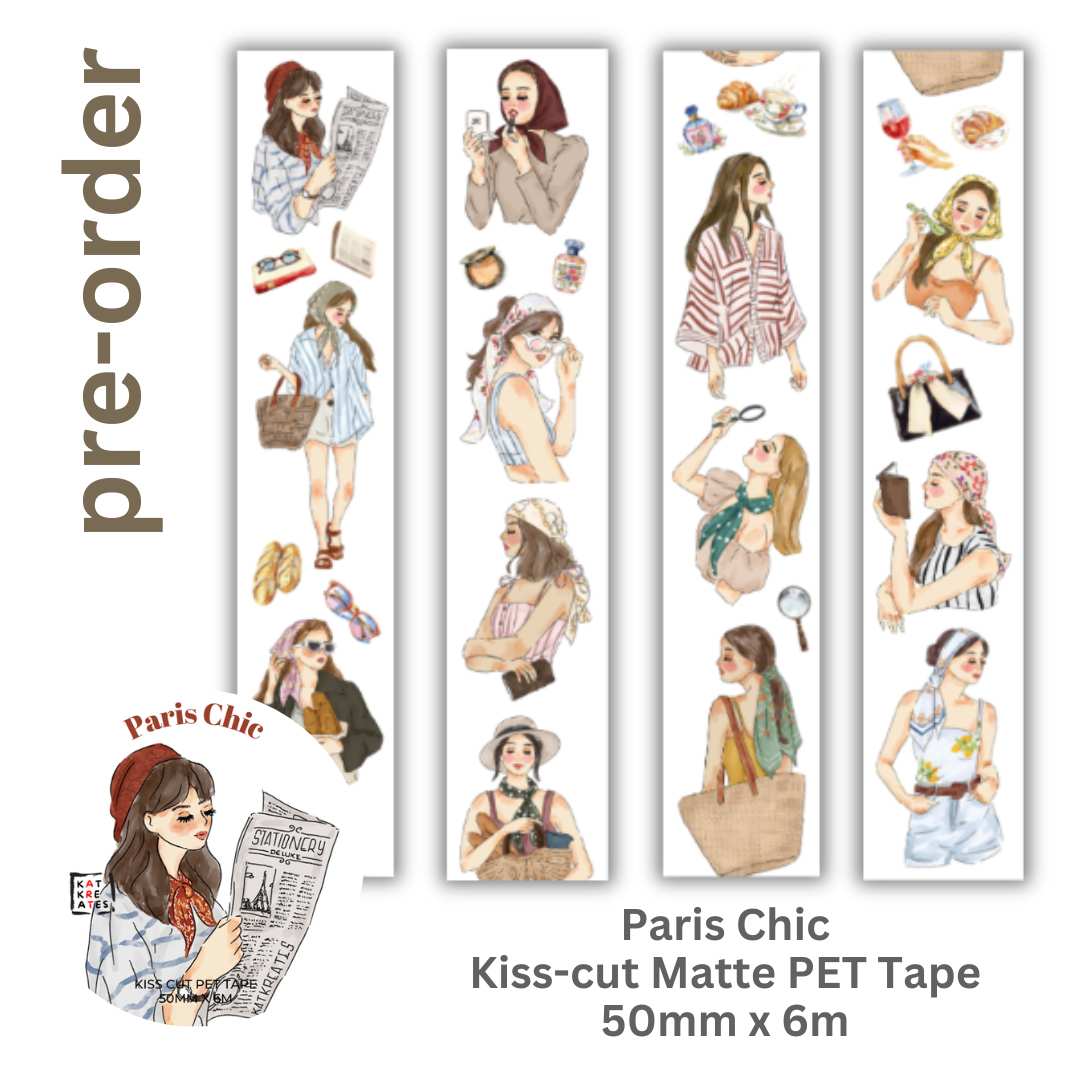 PARIC CHIC - Matte Kisscut PET Tape