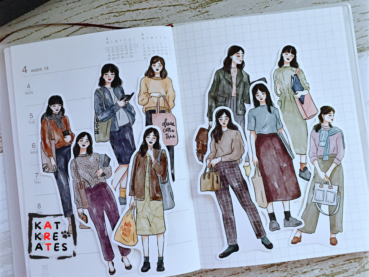 Katkreates - Chic Girls