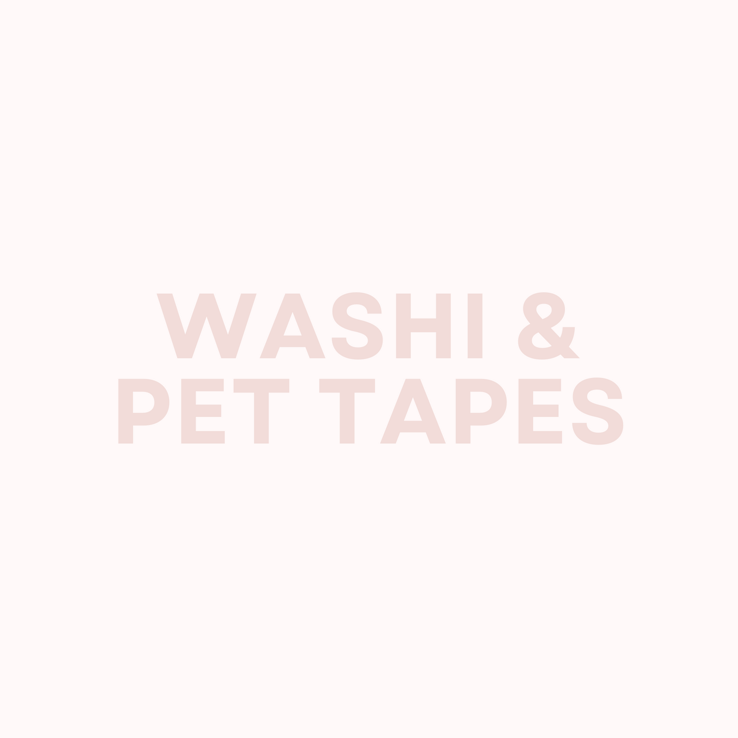 Washi Tapes