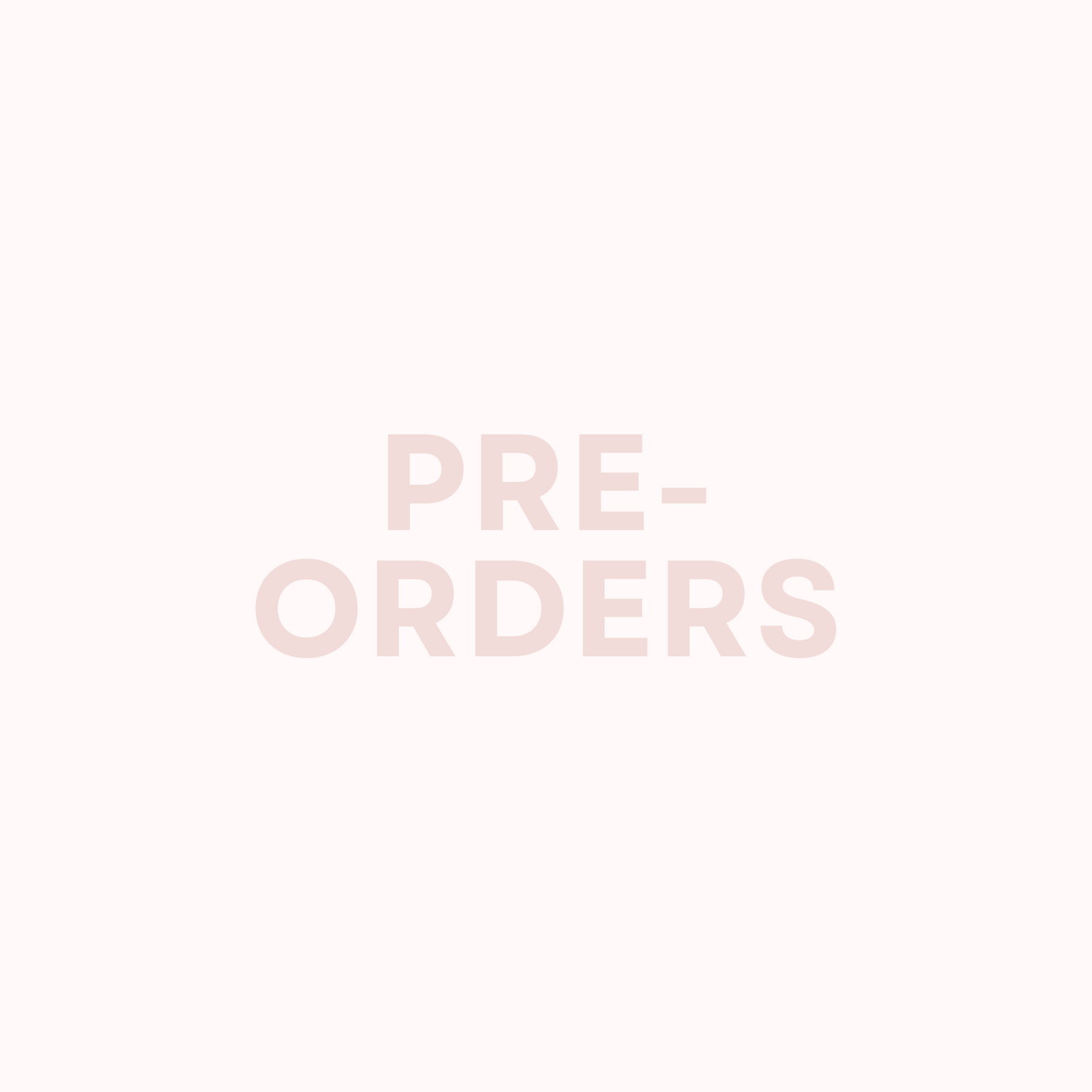 Pre-Order