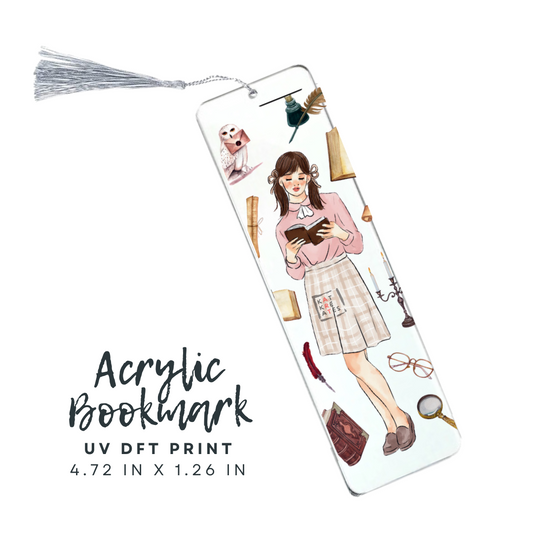 [Pre-order] Book Lover Acrylic Bookmark