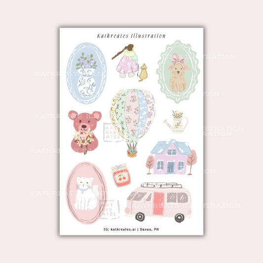 Camp Sticker Sheet