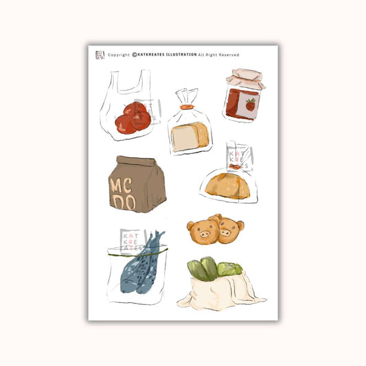 Printable Market Food