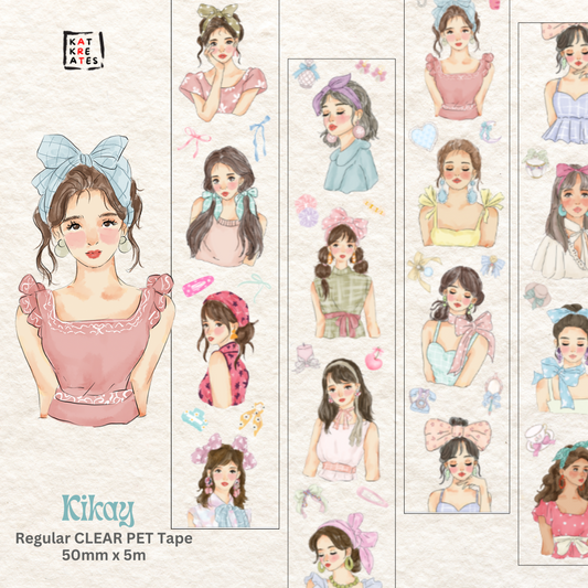 PRE-ORDER - KIKAY Clear Pet Tape