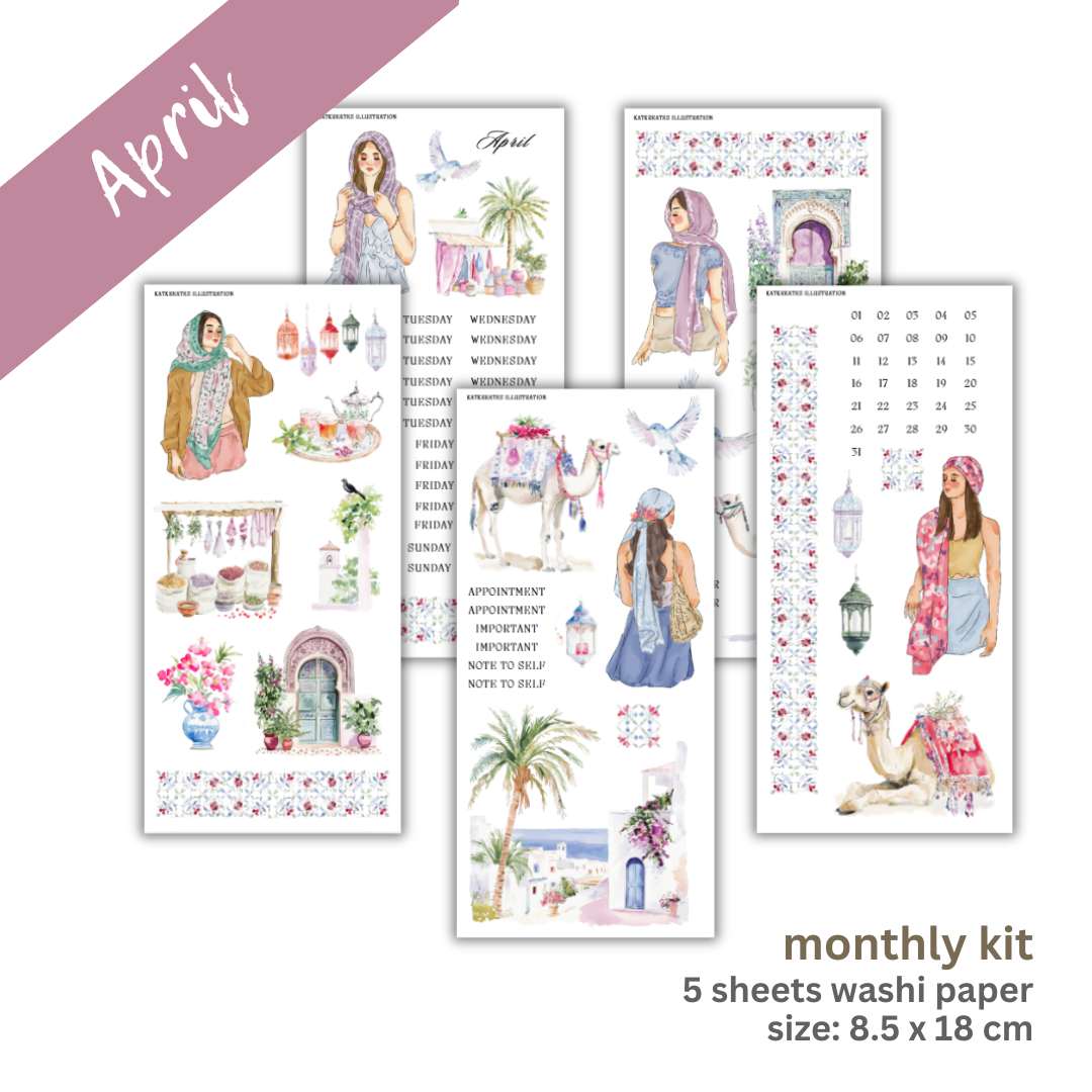 April Monthly Set