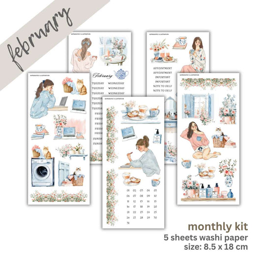 February Monthly Set