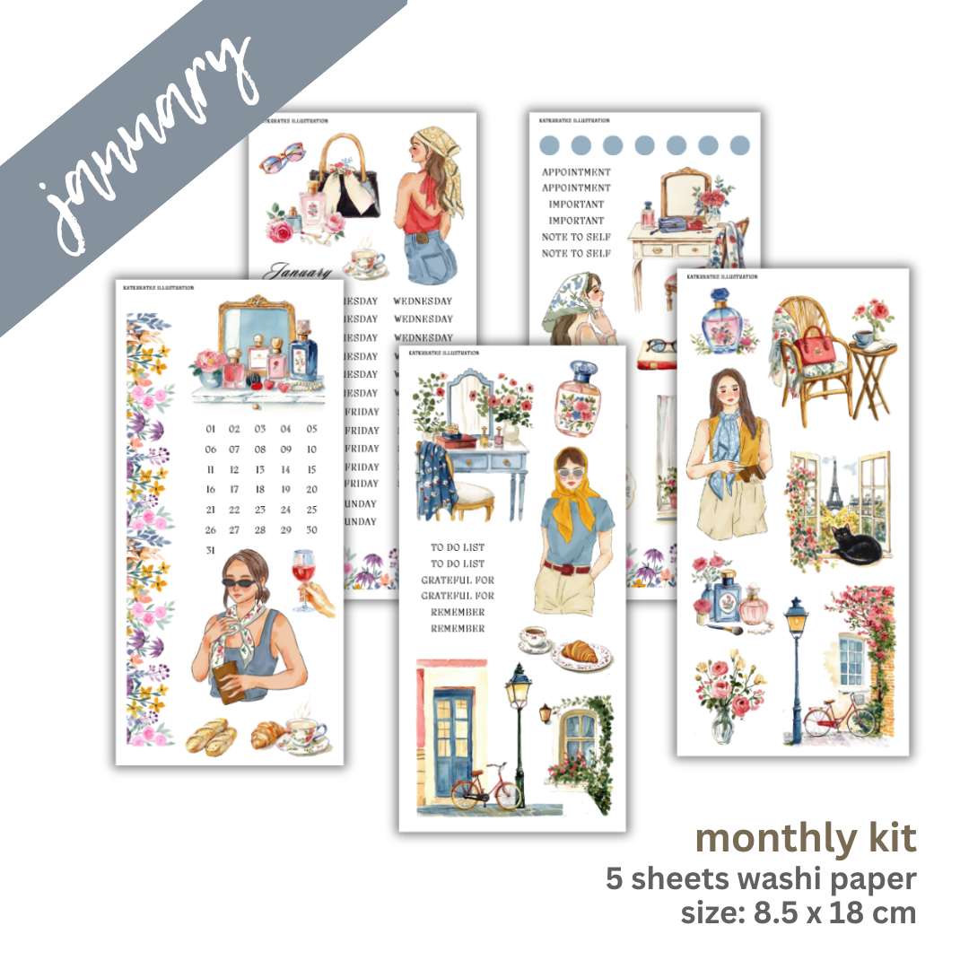 January Monthly Set