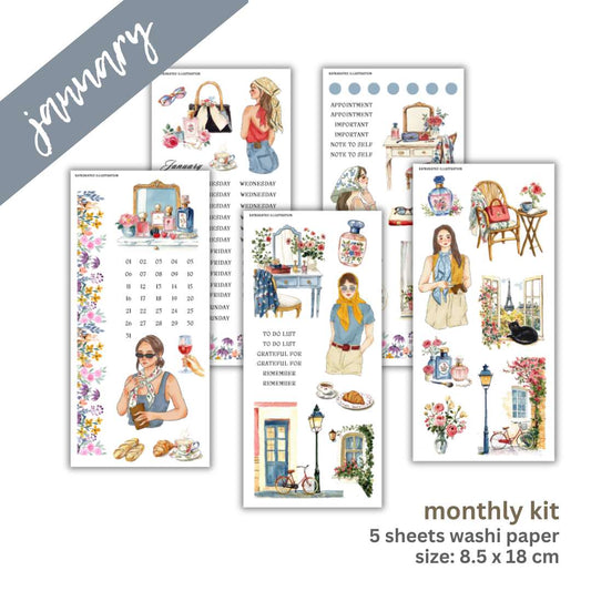 January Monthly Set