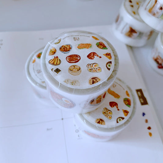 Asian Food Kisscut Matte PET Tape