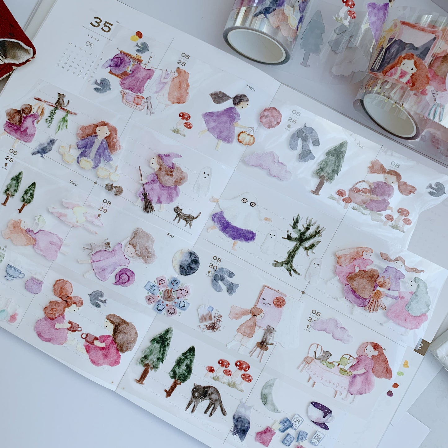 LITTLE LUNA Clear Pet Tape