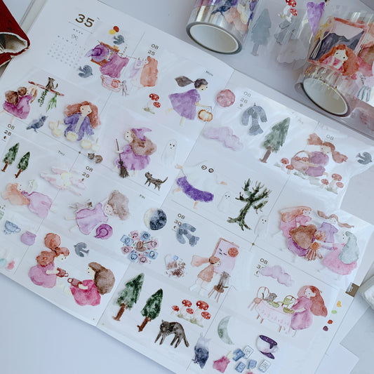 LITTLE LUNA Clear Pet Tape