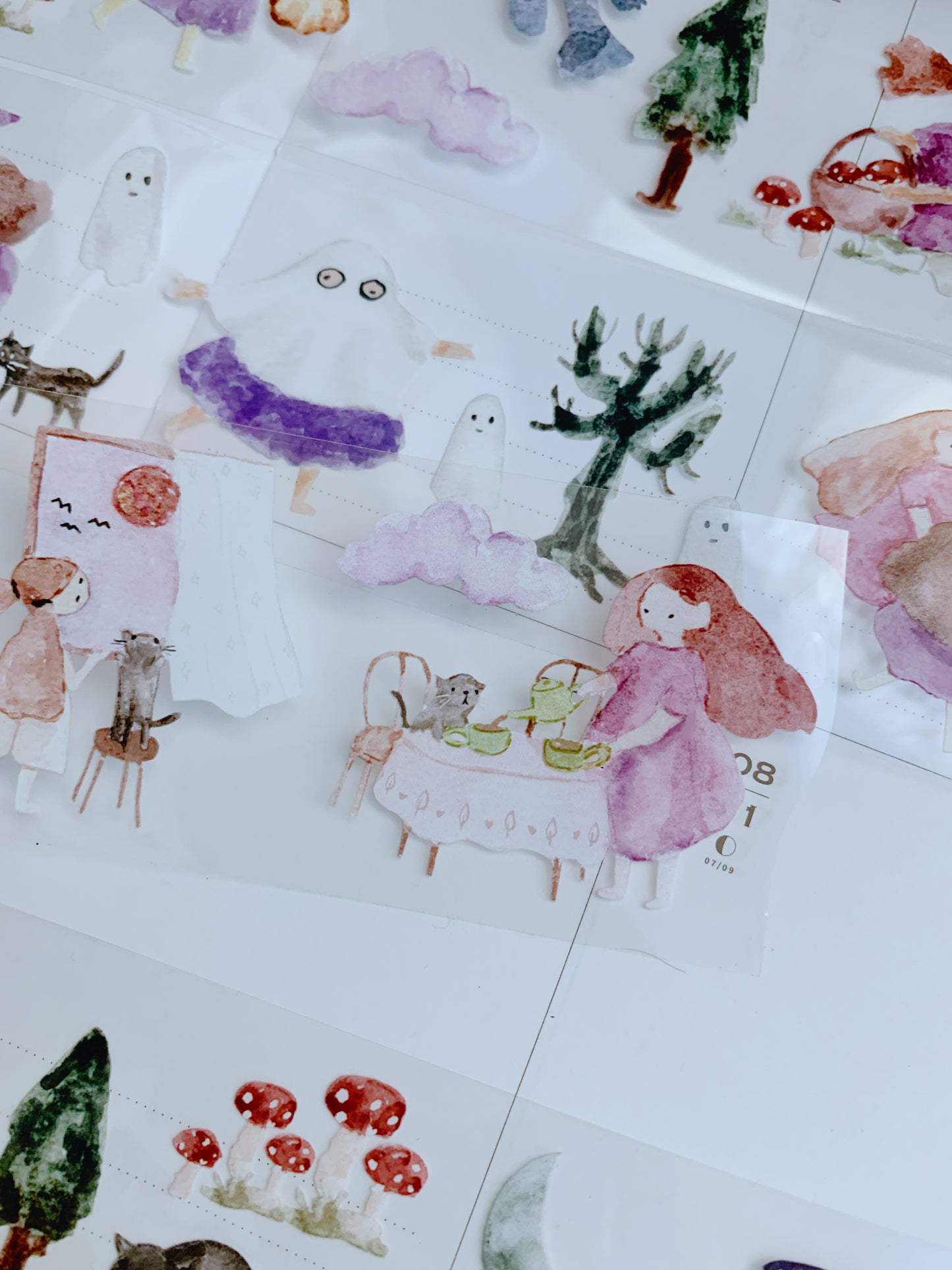 LITTLE LUNA Clear Pet Tape