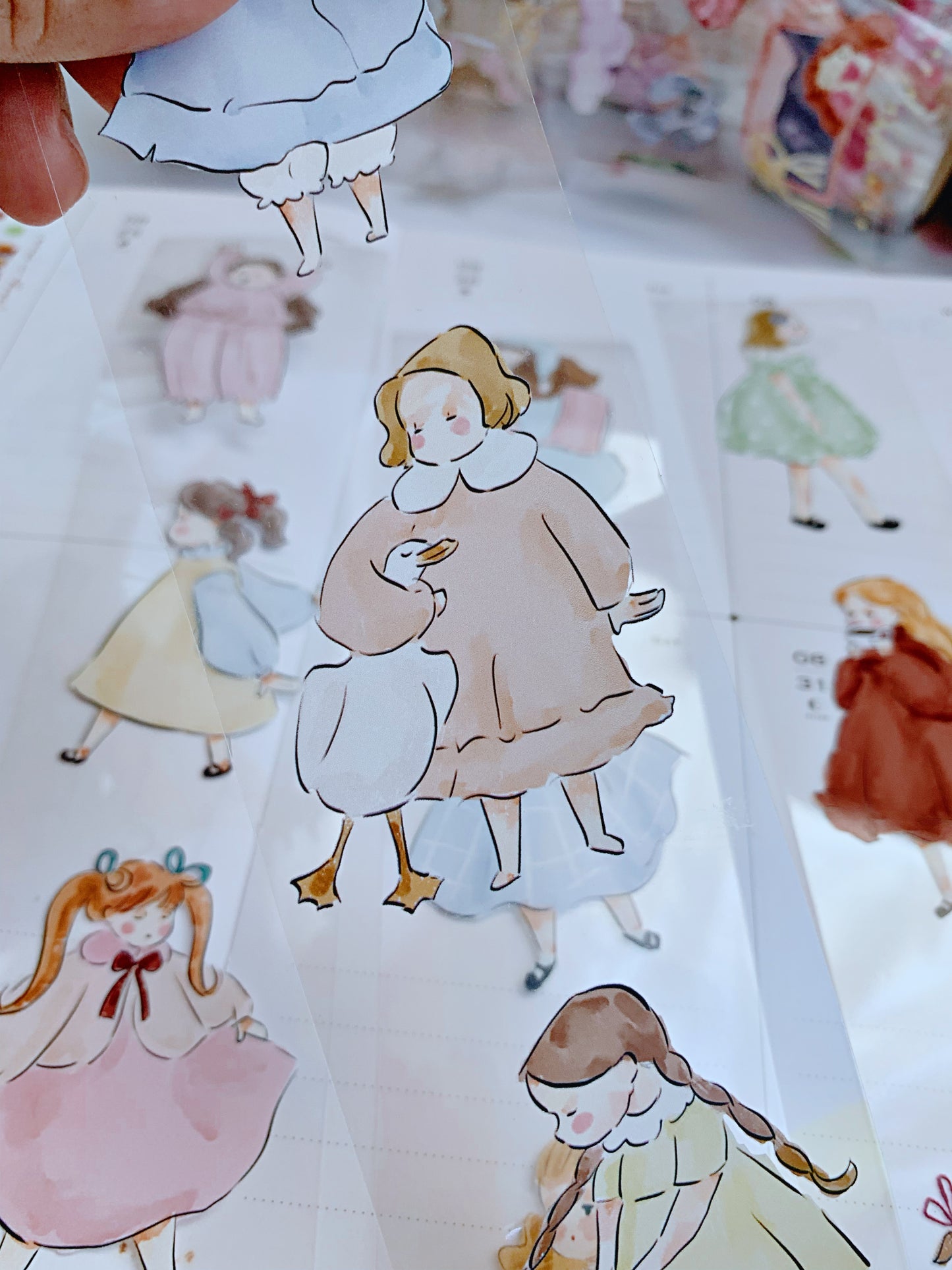 LITTLE LADY Clear Pet Tape