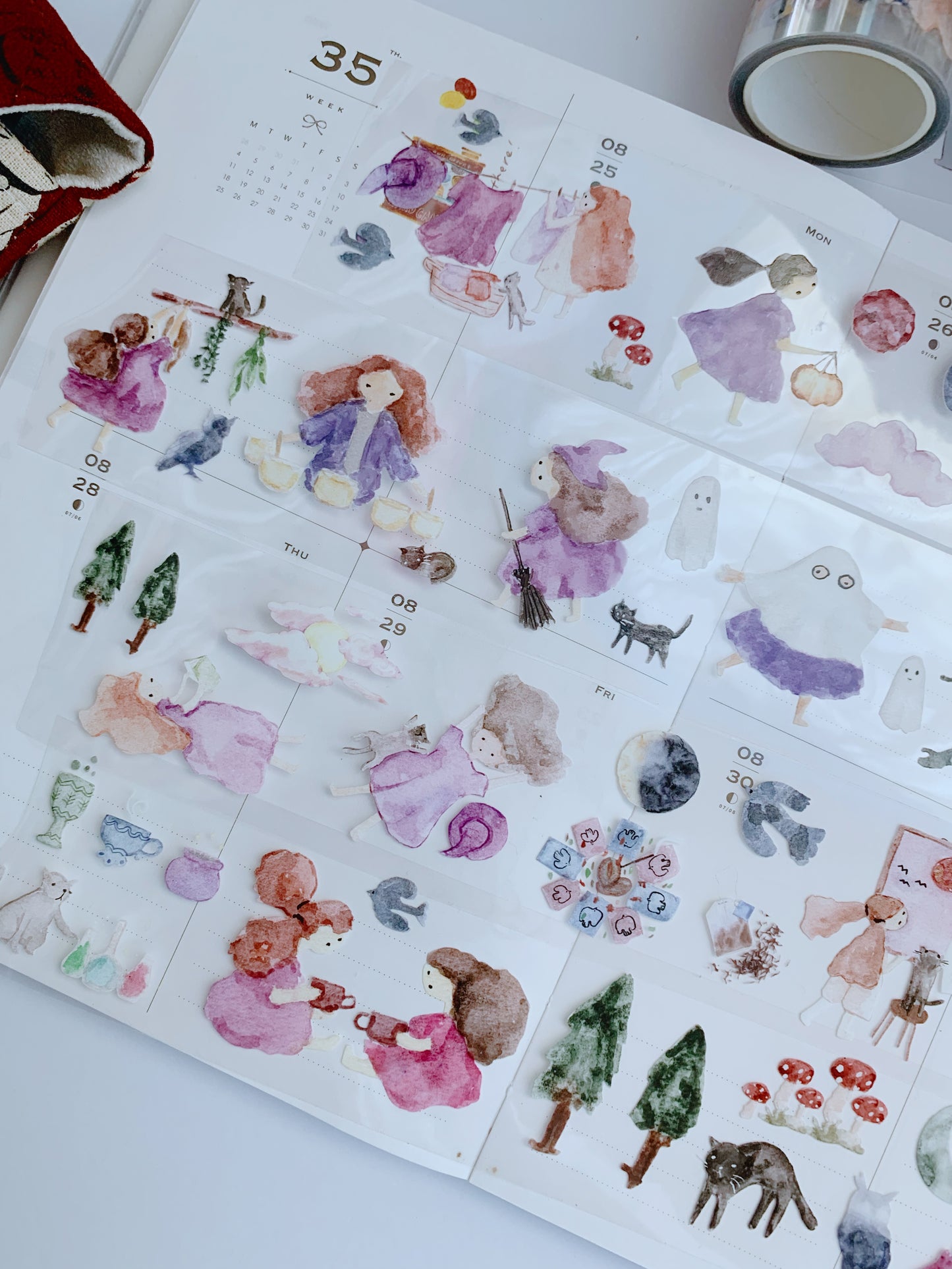 LITTLE LUNA Clear Pet Tape