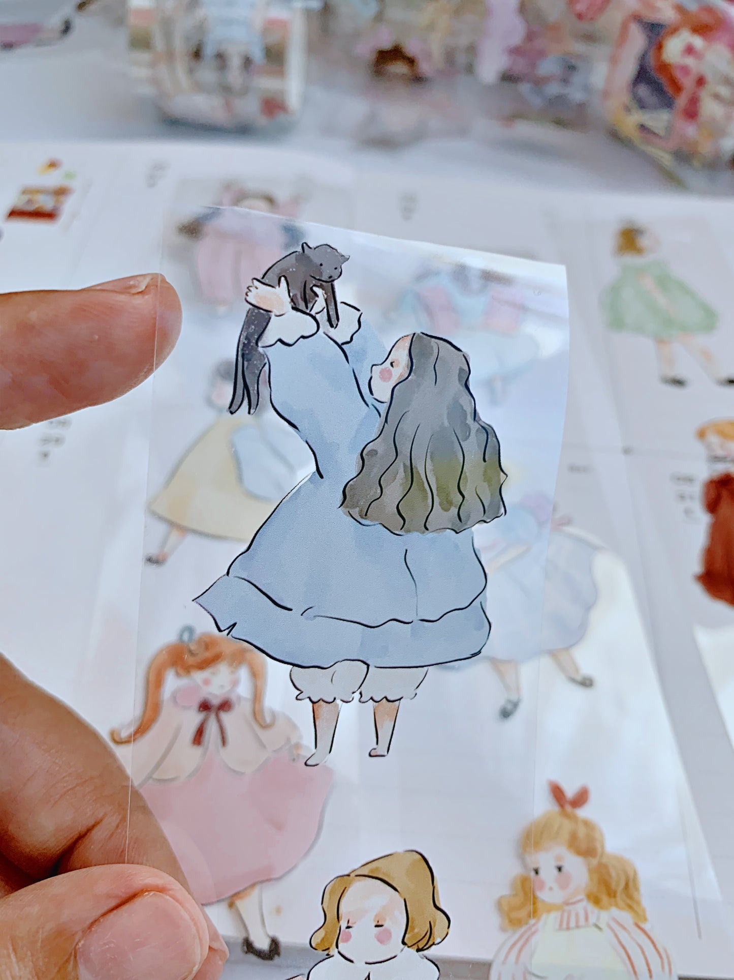 LITTLE LADY Clear Pet Tape