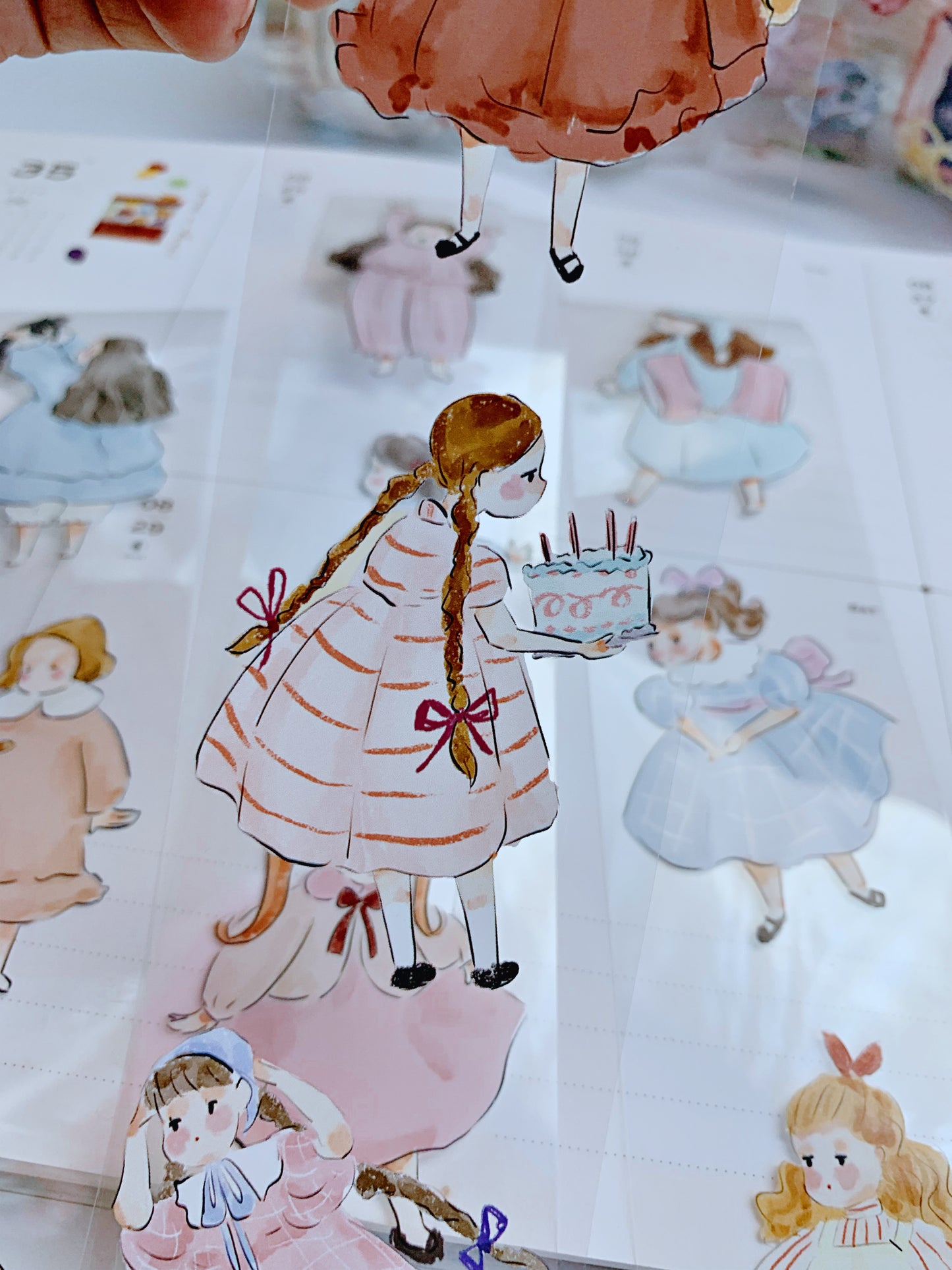 LITTLE LADY Clear Pet Tape