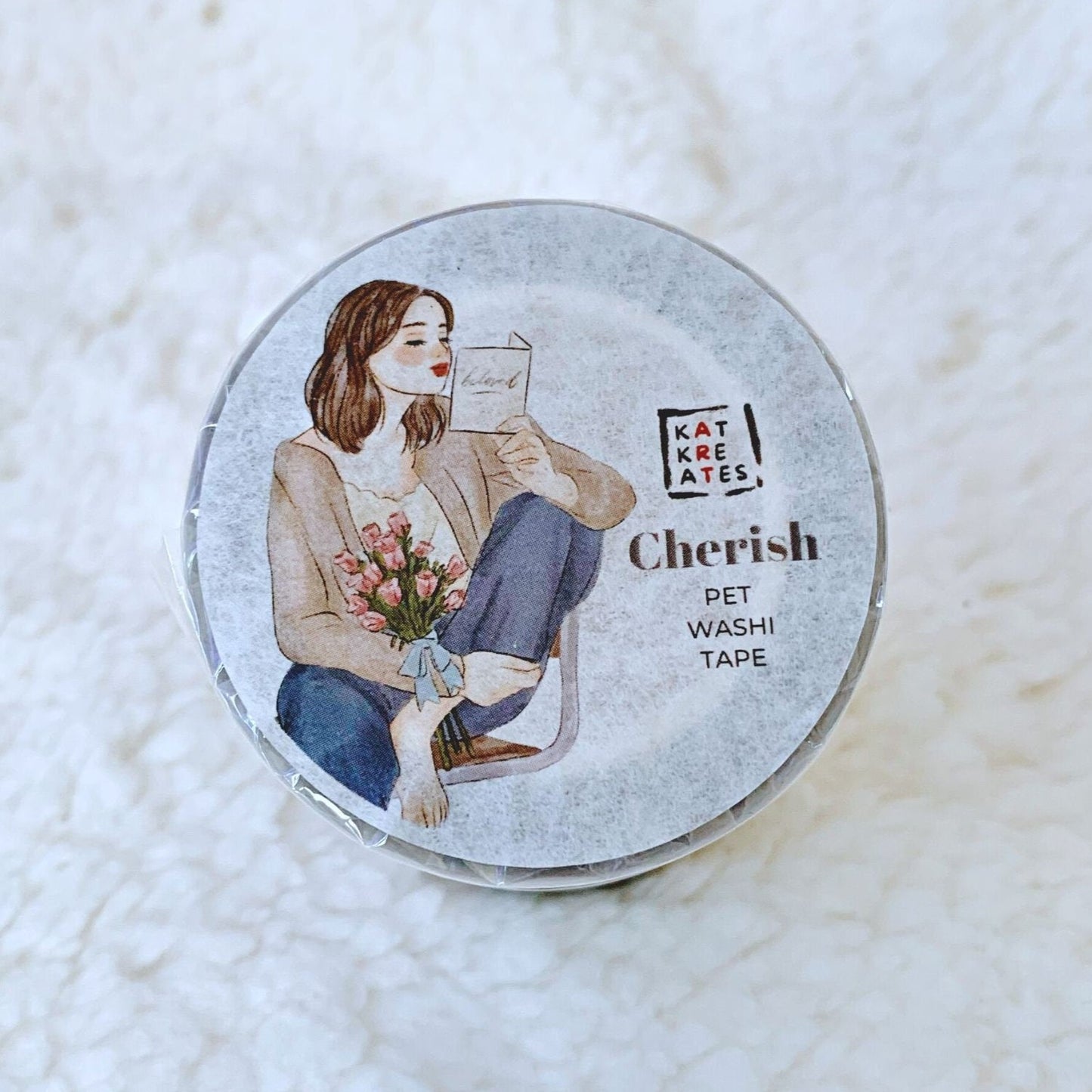 Katkreates CHERISH Matte Washi PET